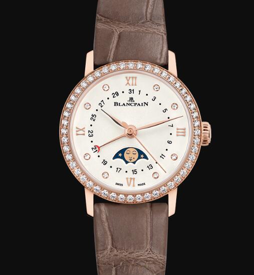 Blancpain Villeret Watch Review Quantième Phases de Lune Replica Watch 6106 2987 55A